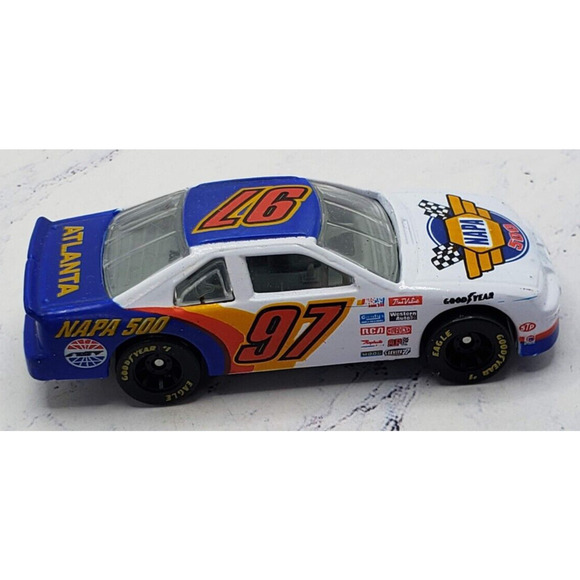 1997 Racing Champions NAPA 500 Program Car 1/64 Stock Car New in Package #97 - Picture 3 of 8